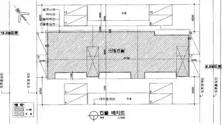 구드래아파트 배치도 이미지