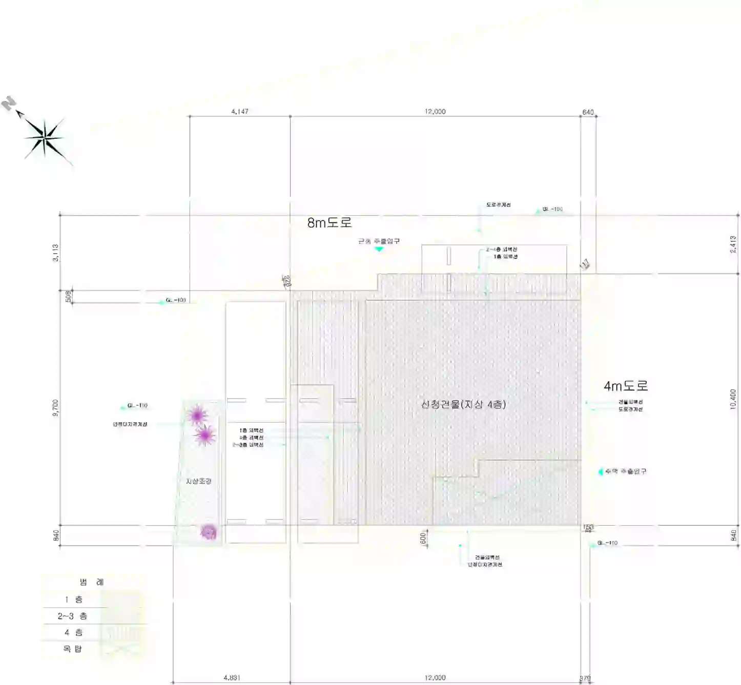 제니스빌 배치도 이미지