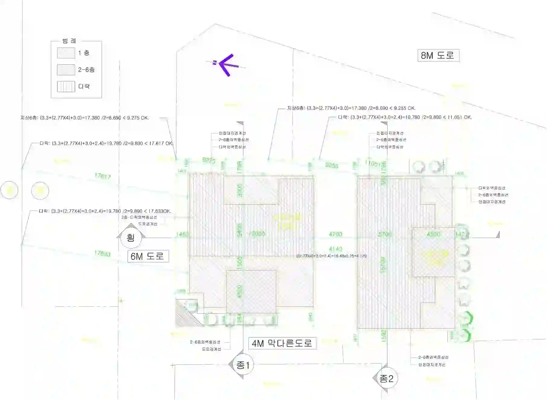 로뎀하이빌 배치도 이미지