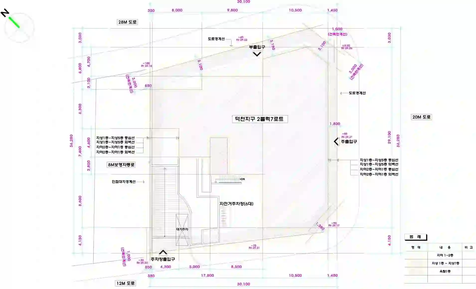 덕천디스퀘어 배치도 이미지