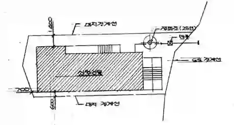 다가구주택 배치도 이미지