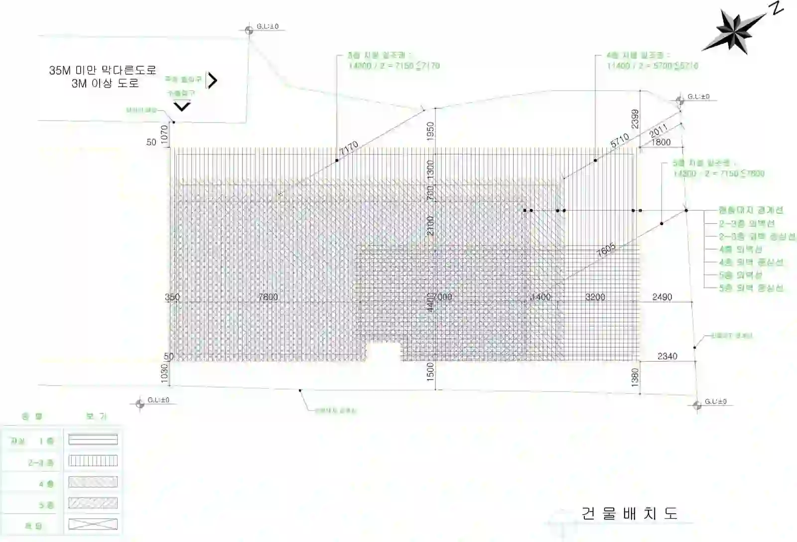 가인택 배치도 이미지