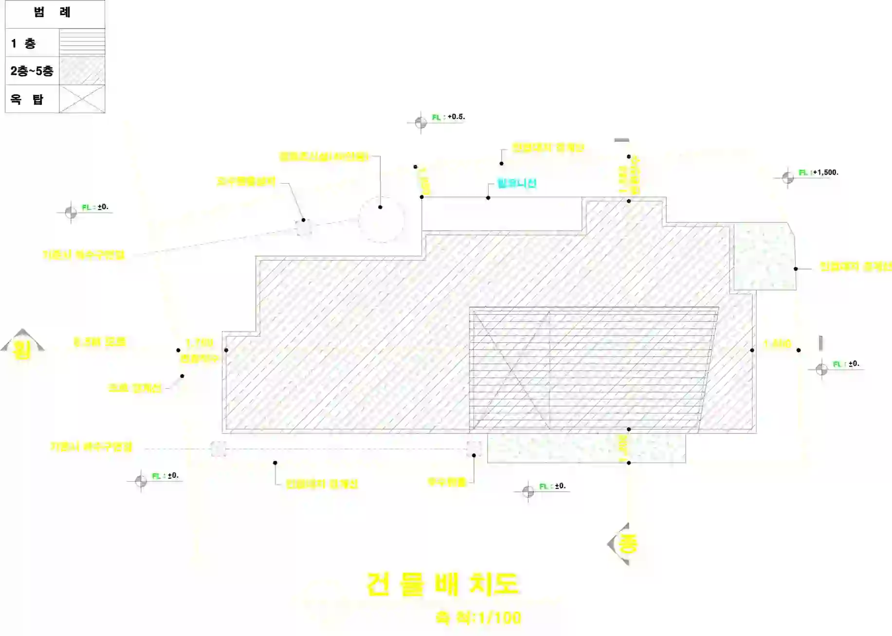 청솔씨티빌 배치도 이미지