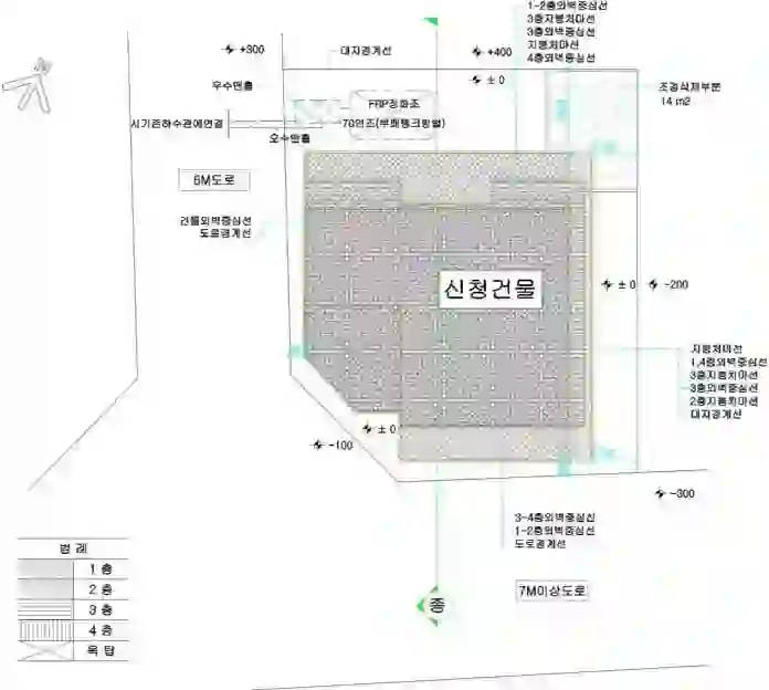 한은빌딩 배치도 이미지