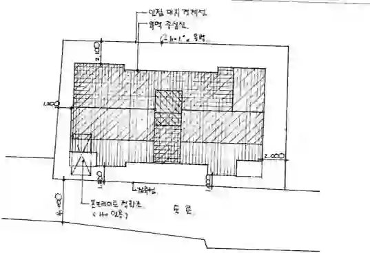 삼정빌라 배치도 이미지