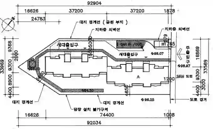극동빌라 배치도 이미지