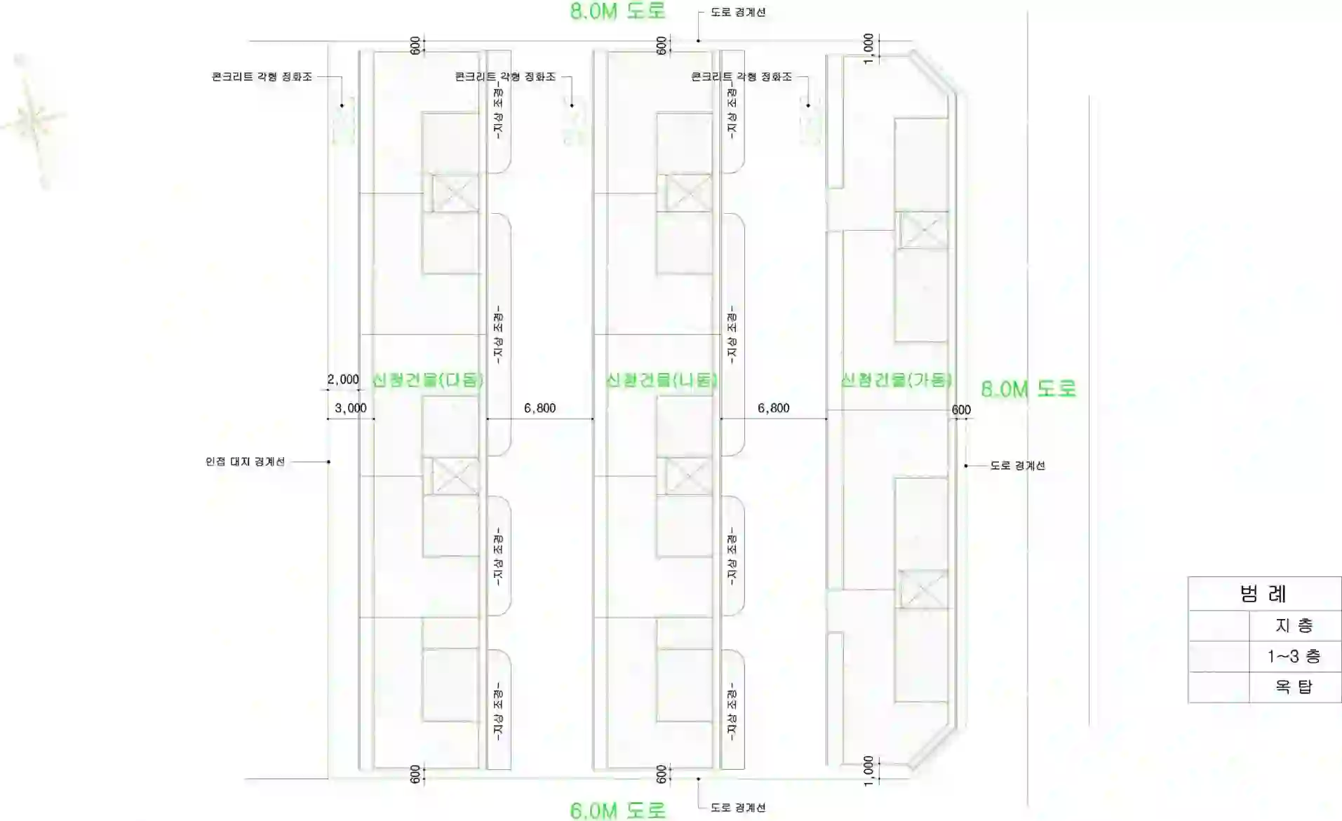 태우연립 배치도 이미지