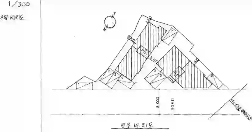 청운맨션 배치도 이미지