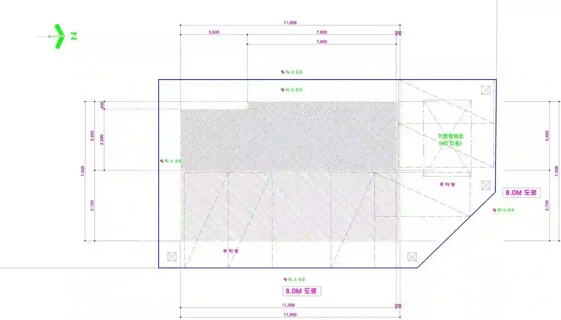 복하우스 배치도 이미지