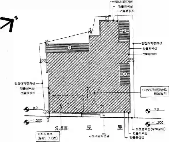한신그랜드빌라 배치도 이미지