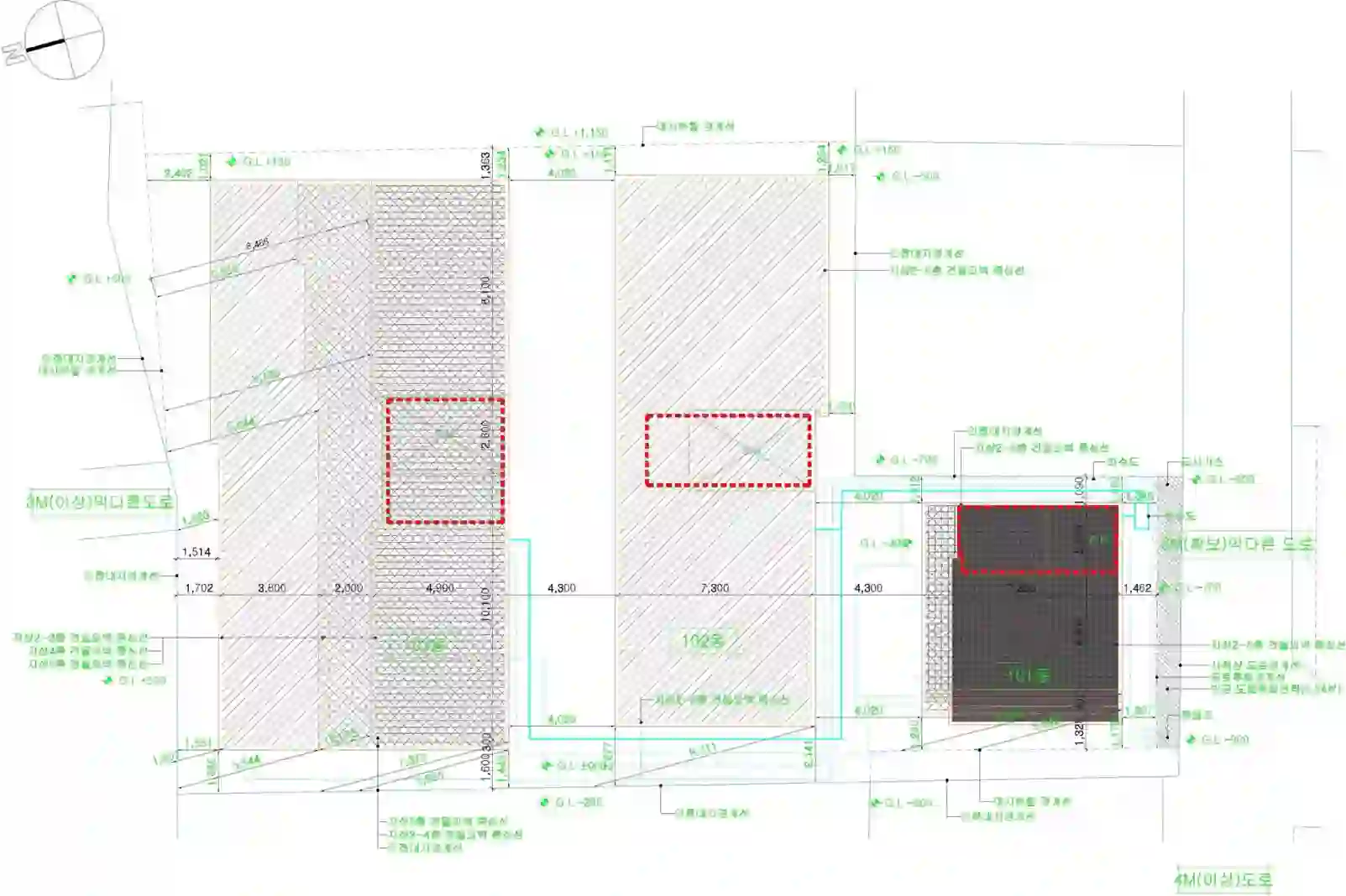 CG아름채 배치도 이미지