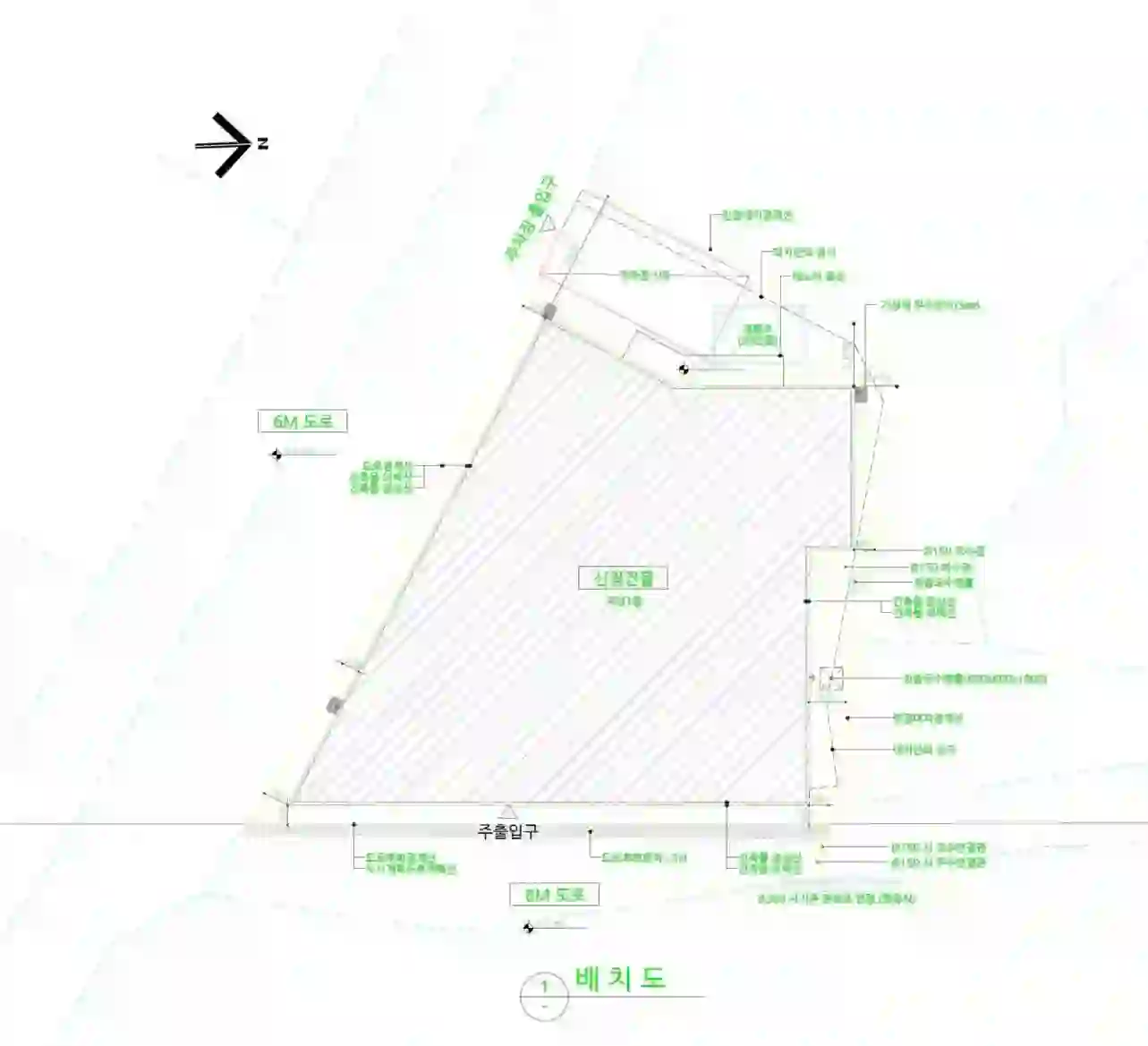 팔달상가 배치도 이미지