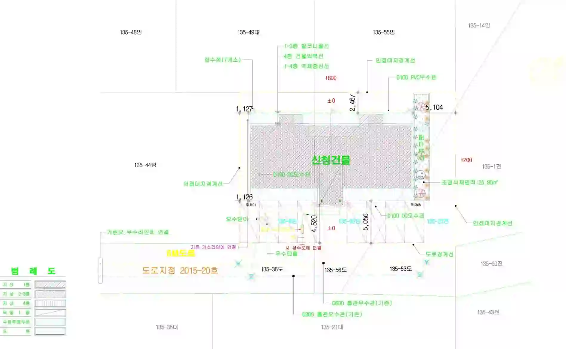 천지하이츠 배치도 이미지