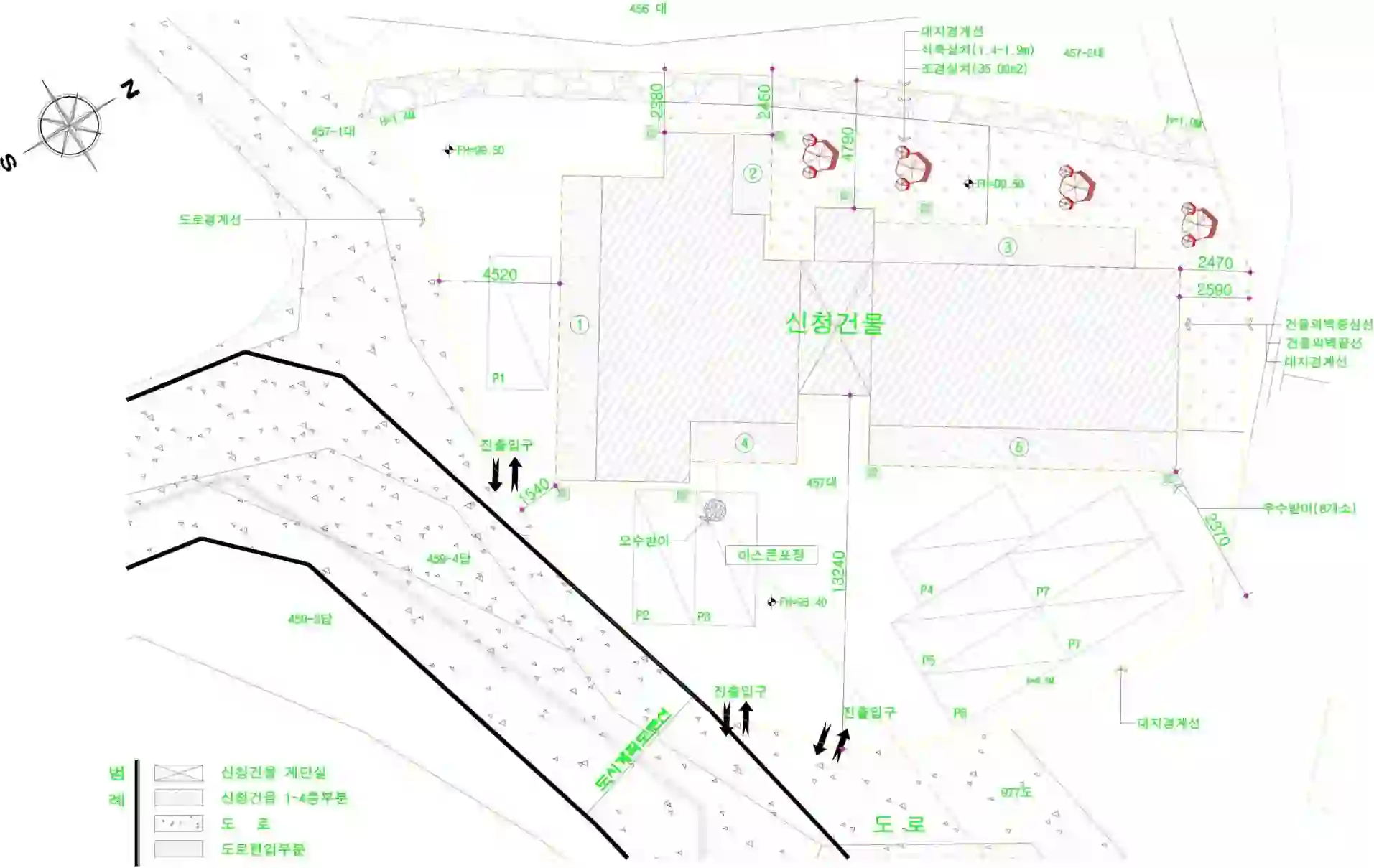 화이트하임 배치도 이미지