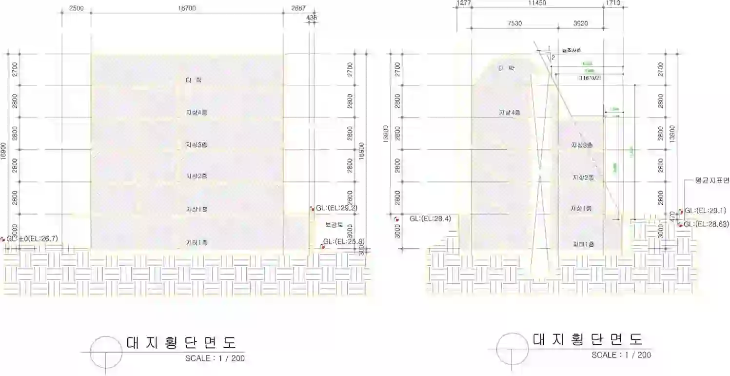더힐다세대103동 배치도 이미지