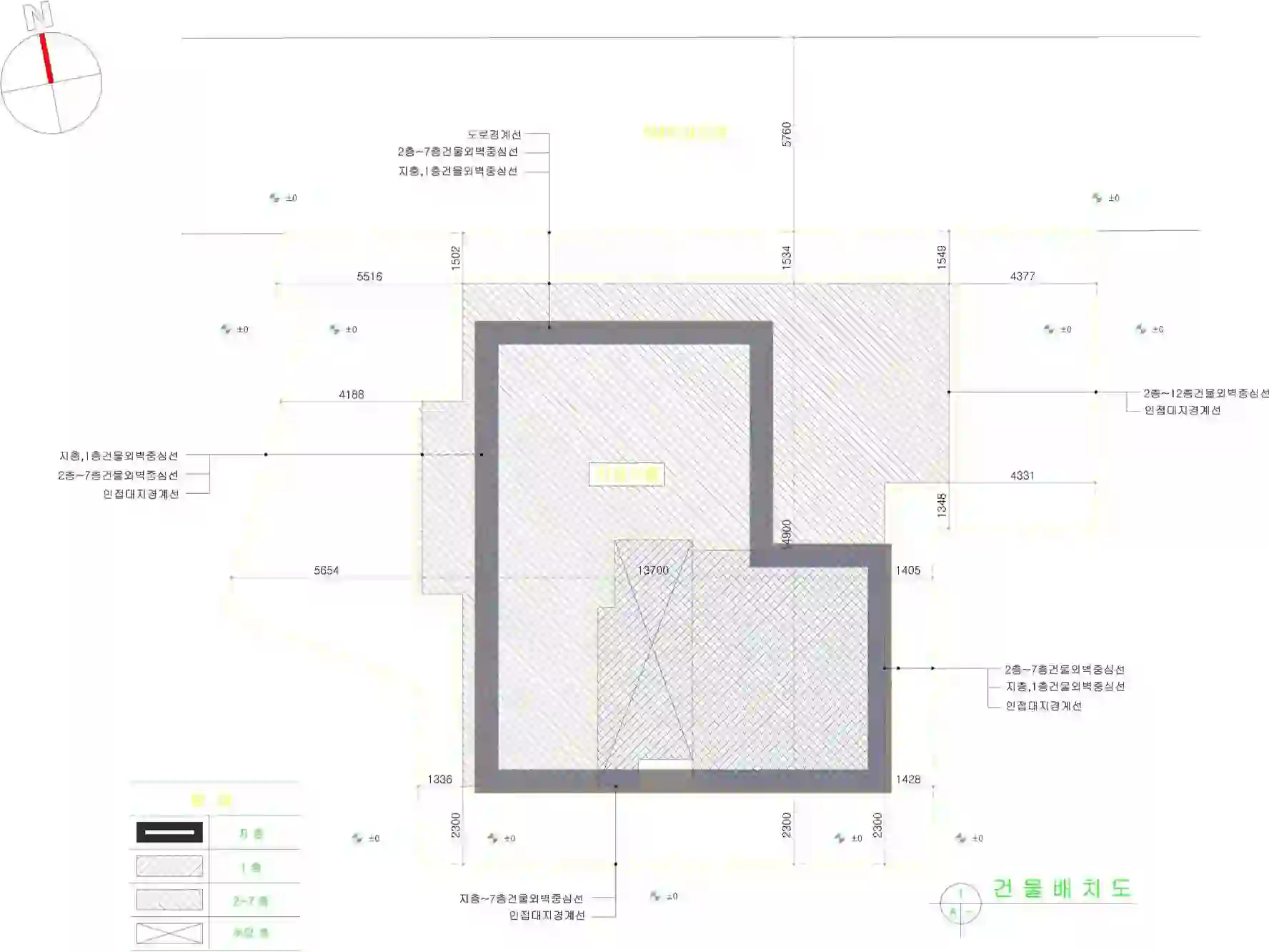 우성하임 배치도 이미지