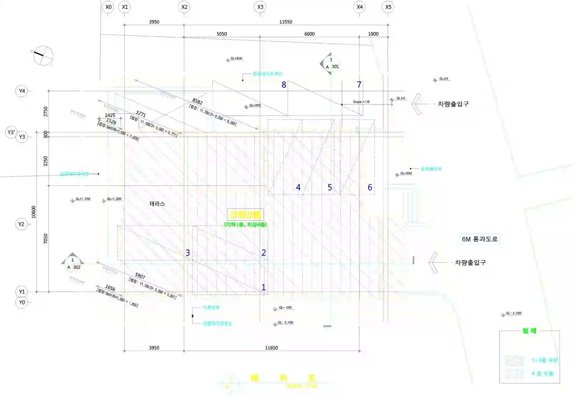 테트라빌 배치도 이미지
