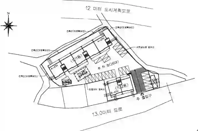 벧엘빌라 배치도 이미지