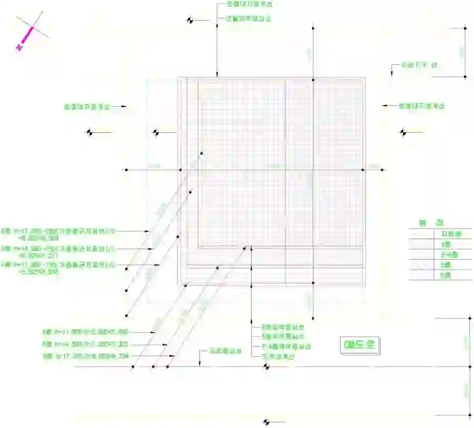 아카데미하우스 배치도 이미지